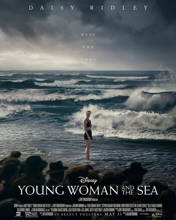 Young Woman And The Sea Trailer Released By Disney