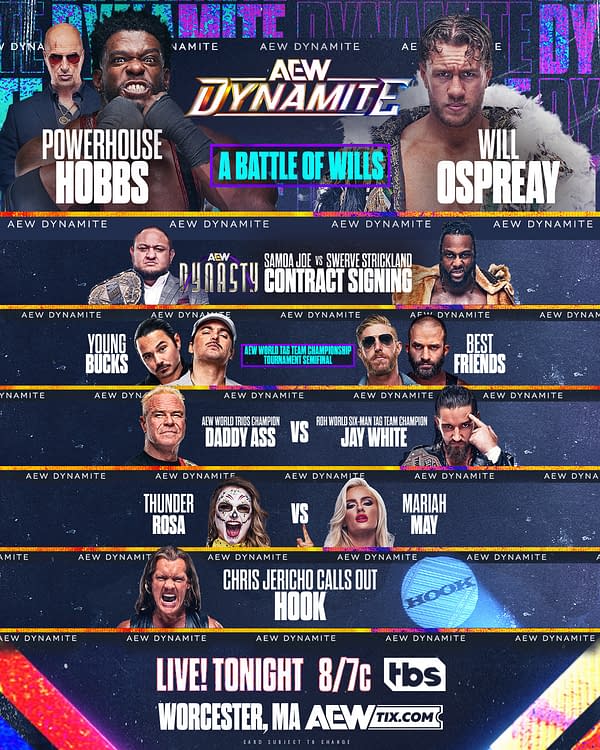 AEW Dynamite Preview: An Unforgivable WrestleMania Week Offense