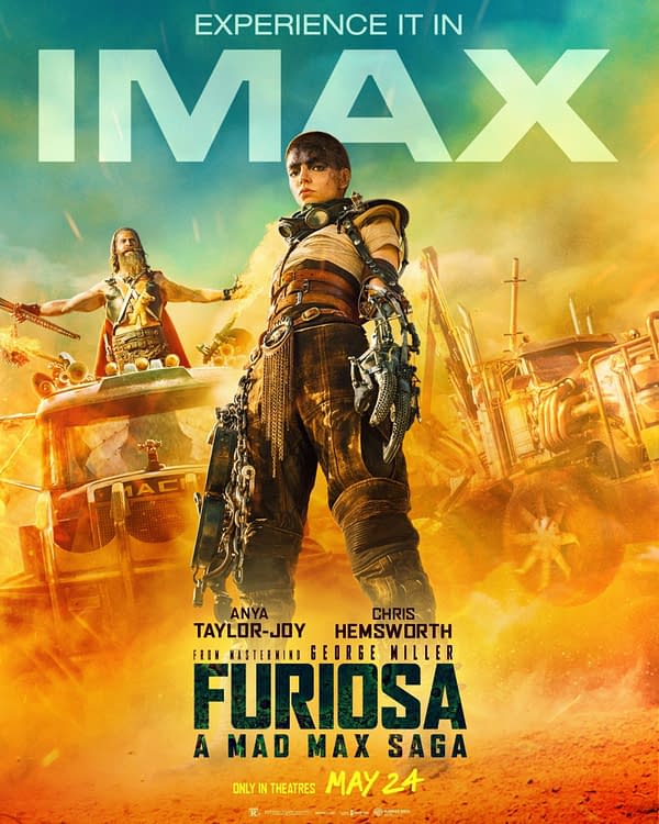 Furiosa: A Mad Max Saga - New IMAX Poster, 2 Short Promo Videos