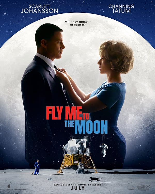 Fly Me To The Moon Gets A New Poster, Out In Theaters In July