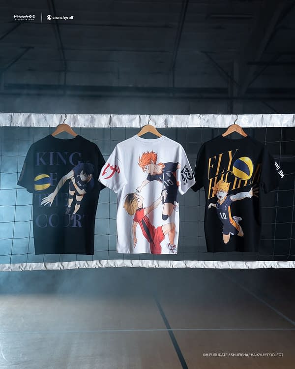 HAIKYU!! The Dumpster Battle Gets Sports-Themed Merchandise Tie-Ins