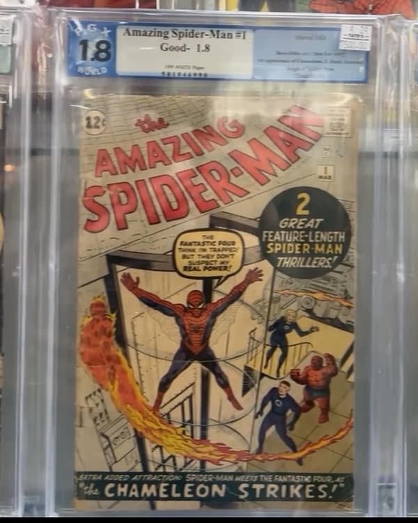 Slabbed Amazing Spider-Man #1, X-Men #1 & Incredible Hulk #1 Stolen