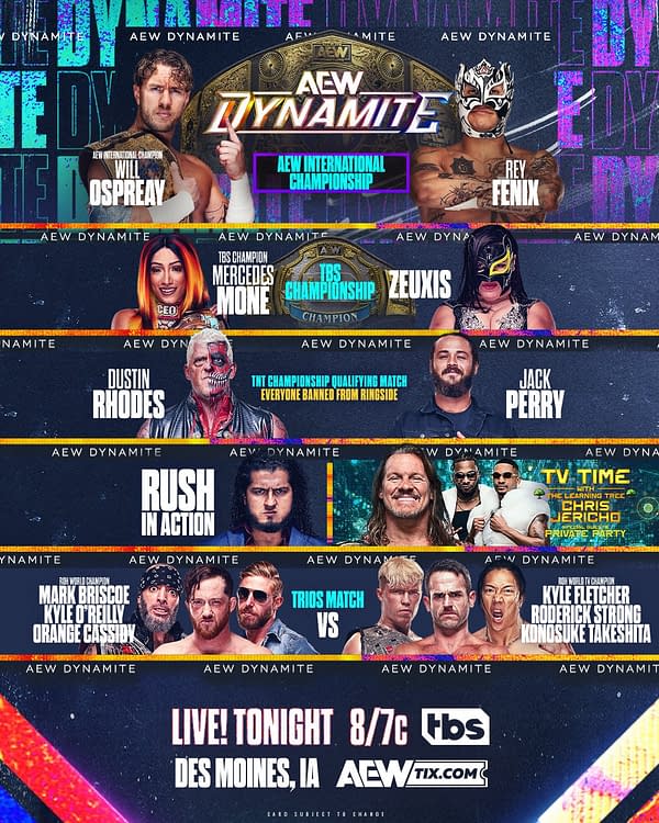 AEW Dynamite Preview: A Sad Attempt to Distract from WWE Greatness