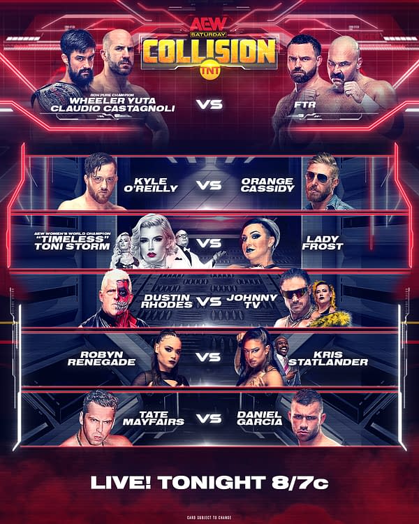 AEW Collision Preview: The Chadster Betrayed By His Own Kin