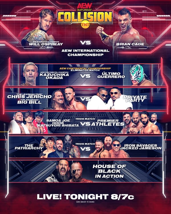 AEW Collision Preview: Close the Forbidden Door