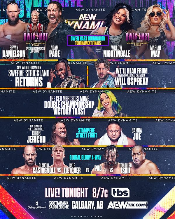 AEW Dynamite Preview: An Insult to Owen Hart's Memory