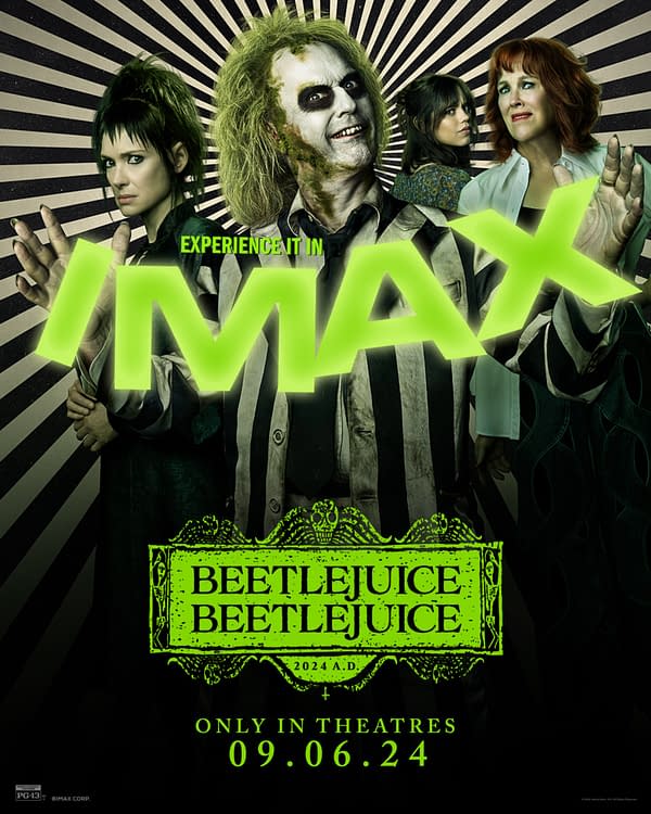 Beetlejuice Beetlejuice: New TV Spot & 2 Posters As Tickets Go On Sale