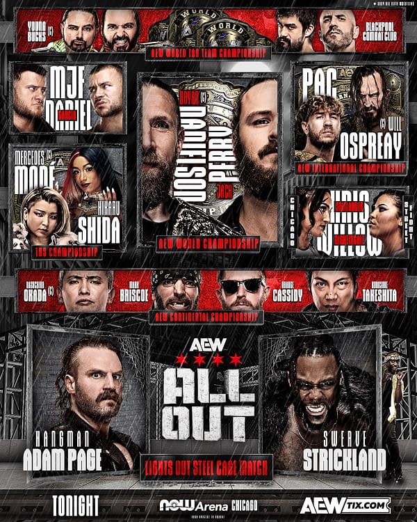 AEW All Out Preview: How to Best Avoid Tonight's PPV Event