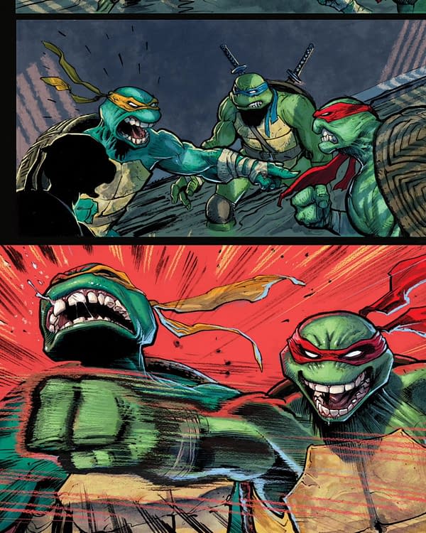 Juan Ferreyra's Teenage Mutant Ninja Turtles- IDW January 2025 Solicits