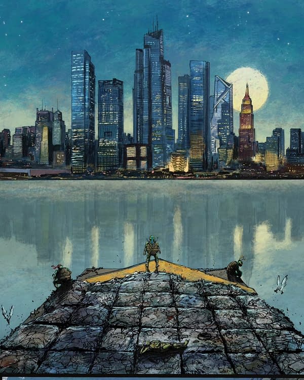 Juan Ferreyra's Teenage Mutant Ninja Turtles- IDW January 2025 Solicits