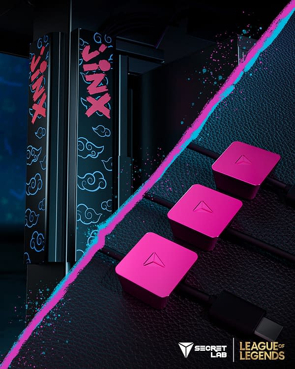 Secretlab Reveals New League Of Legends Collab With Jinx