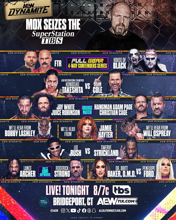 AEW Dynamite Preview: WWE Betrayers Take the Spotlight