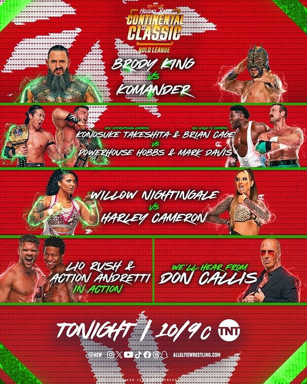 AEW Rampage: Holiday Bash graphic