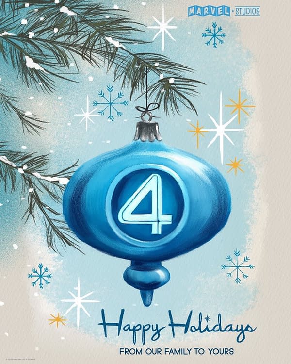 The Fantastic Four: First Steps - Holiday Themed Poster Released