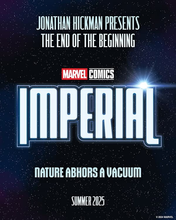 Jonathan Hickman's Imperial From Marvel Comics In Summer 2025