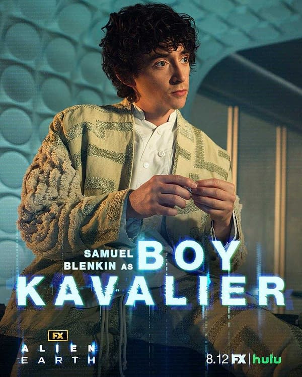 New Alien: Earth Posters Spotlight Kirsh, Boy Kavalier &#038; Atom Eins