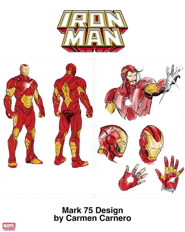 Iron Man #1 by Joshua Williamson & Carmen Carnero For 2026