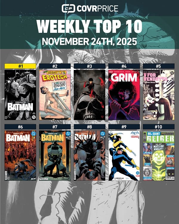 Top Ten Hottest Comics This Week: Absolute Batman Is Very, Very Gri,