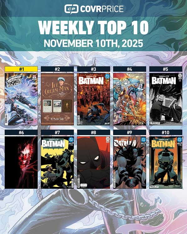 Top Ten Hottest Comics This Week: Bats, Spirits & Decks of Doom