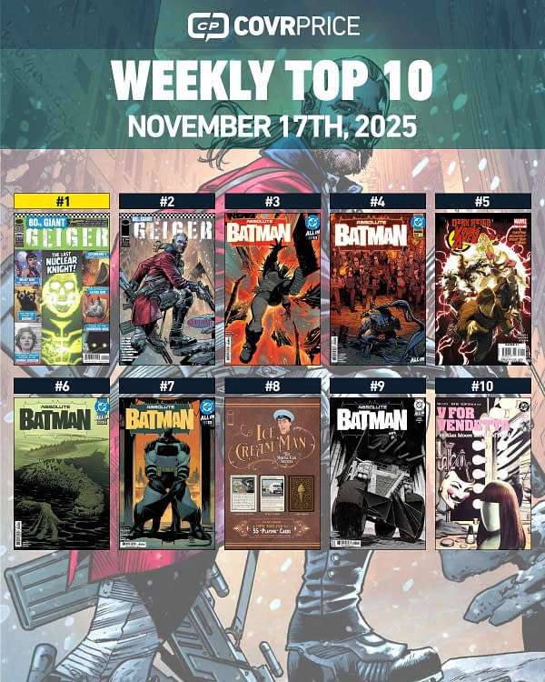 Top Ten Hottest Comics This Week: Geiger, Dark Reign & Absolute Batman