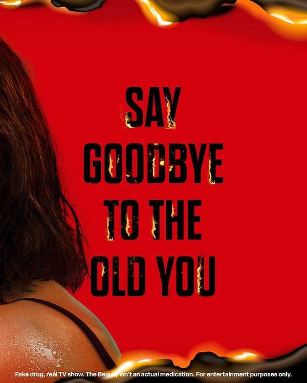 The Beauty Key Art Banner Poster: Say Goodbye to the Old You