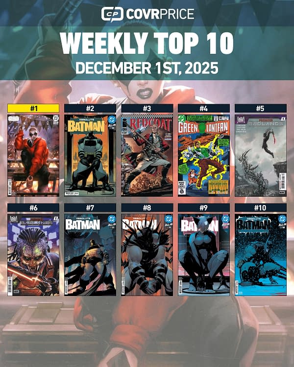 Top Ten Hottest Comics This Week: Absolute Batman & Oredator Badlands