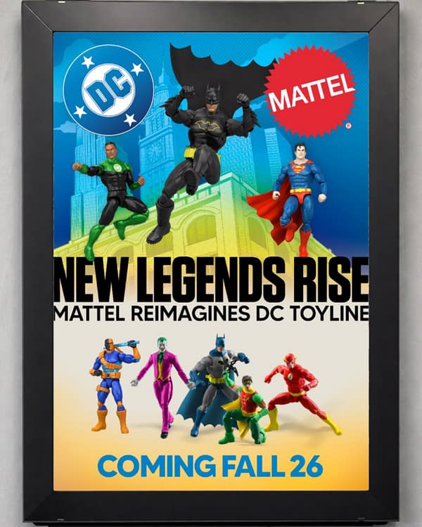 Mattel Gives Collectors First Look at Upcoming DC Comics Figures