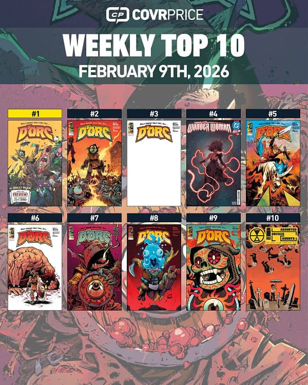 The Top Ten Hottest Comics Of The Weeklist for Bleeding Cool