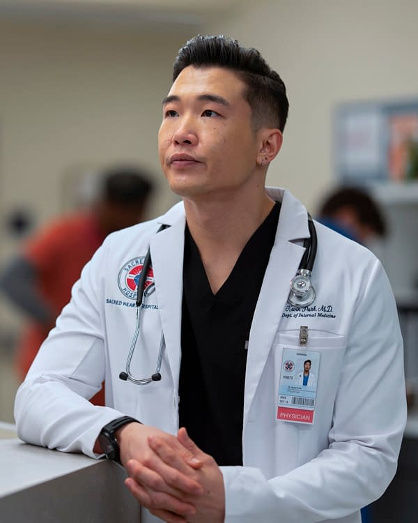 Scrubs Season 1 E06 "My V.I.P." Images: Can JD & Dr. Park Play Nice?