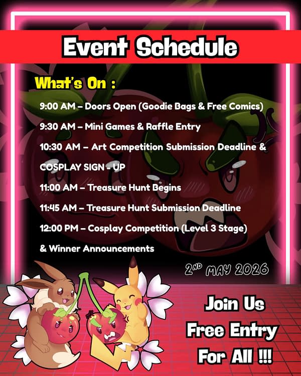 Free Comic Book Day Tomorrow. And Also Comics Giveaway Day