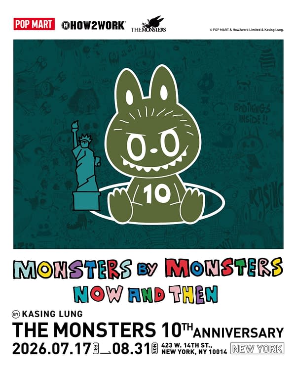 Pop Mart Opening NYC Stop For The Monsters 10th Anniversary