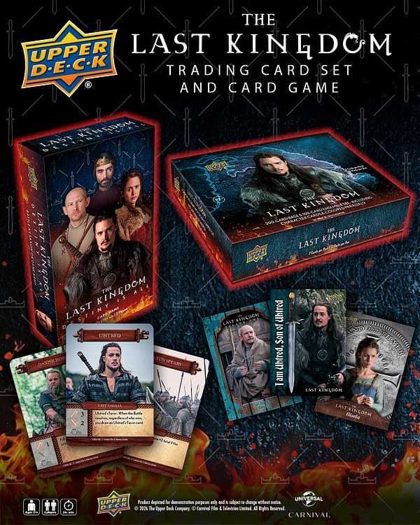 Upper Deck Announces The Last Kingdom: Destiny is All Card Game