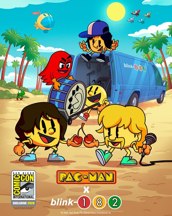 Blink-182 Partner With Pac-Man For San Diego Comic-Con 2026