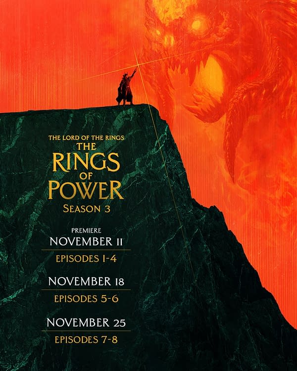 Lord of the Rings: The Rings of Power S02 Teaser: A Shadow Grows