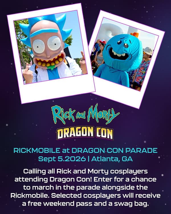 Calling All Cosplayers! Rick and Morty Needs Some Help at Dragon Con