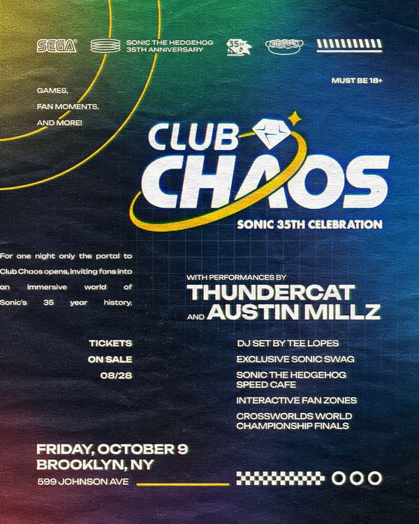 Sonic the Hedgehog's Club Chaos is Coming to NYC