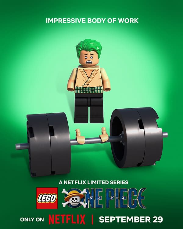 LEGO One Piece Crew Spotlighted in New Netflix Character Posters