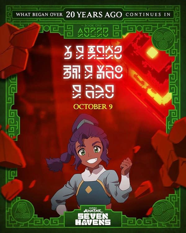 Avatar: Seven Havens: Book One: "Survival" Episode Titles Revealed