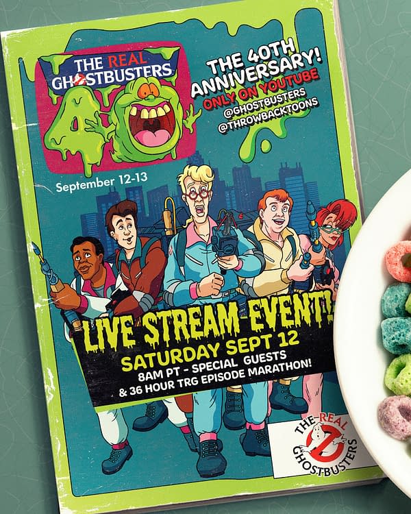 Real Ghostbusters Fans: 36 Episode Marathon Coming This Saturday