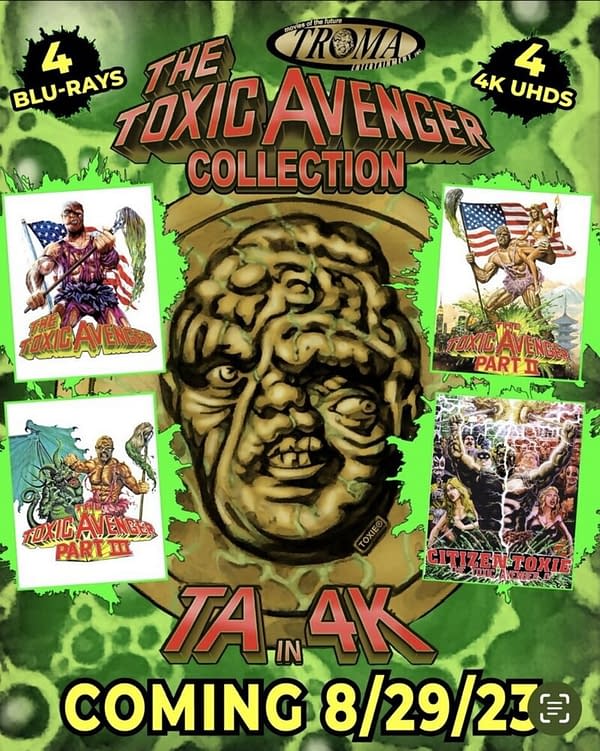 Toxic Avenger Collection Coming From Troma August 29th