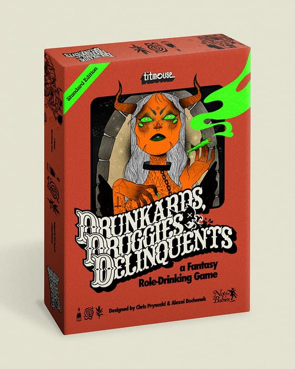 Titmouse Reveals New TTRPG: Drunkards, Druggies, & Delinquents