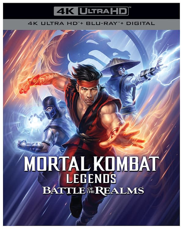 Mortal Kombat Legends: Battle of the Realms Cover. Courtesy of WB Home Entertainment.