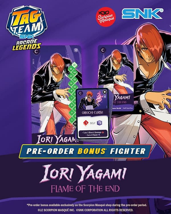 Tag Team: SNK Arcade Legends TCG Starts Revealing Its Characters