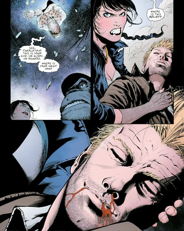 Hellblazer Remembers The Justice League - And Dying (Spoilers)