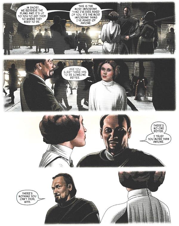 Today's Star Wars #40 from Marvel Comics Gives You a Princess Leia Scene That Rogue One Denied You
