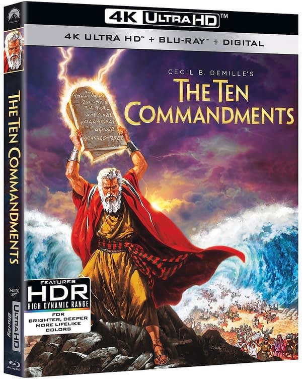 The Ten Commandments Heads To 4K On March 30th