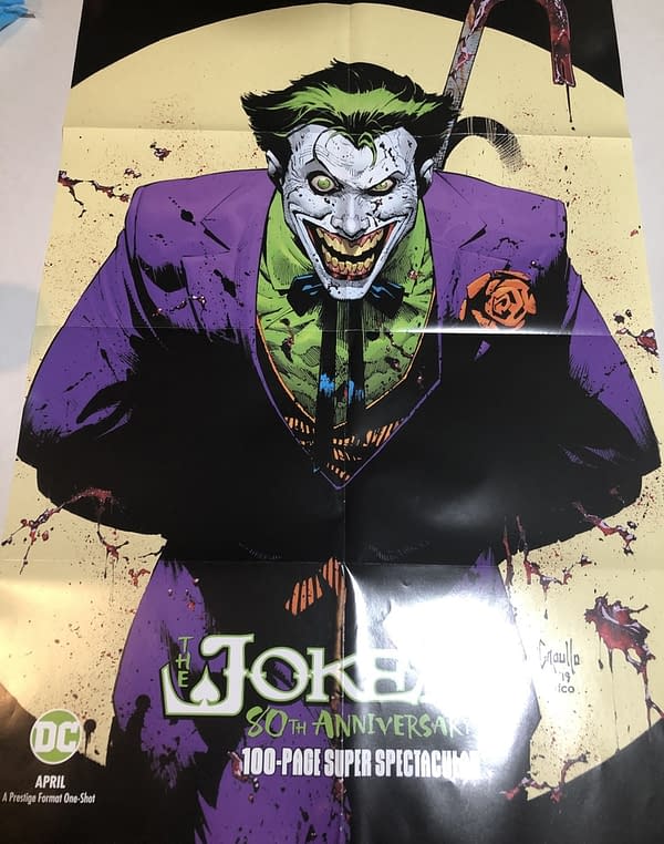 Joker 80th Anniversary Special #1 Main Cover Promotional Poster