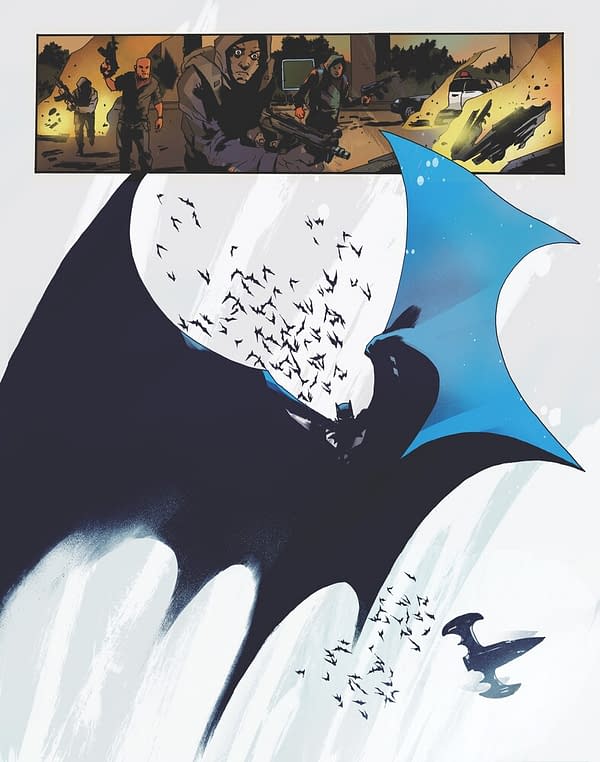 Art from Batman: One Dark Knight by Jock