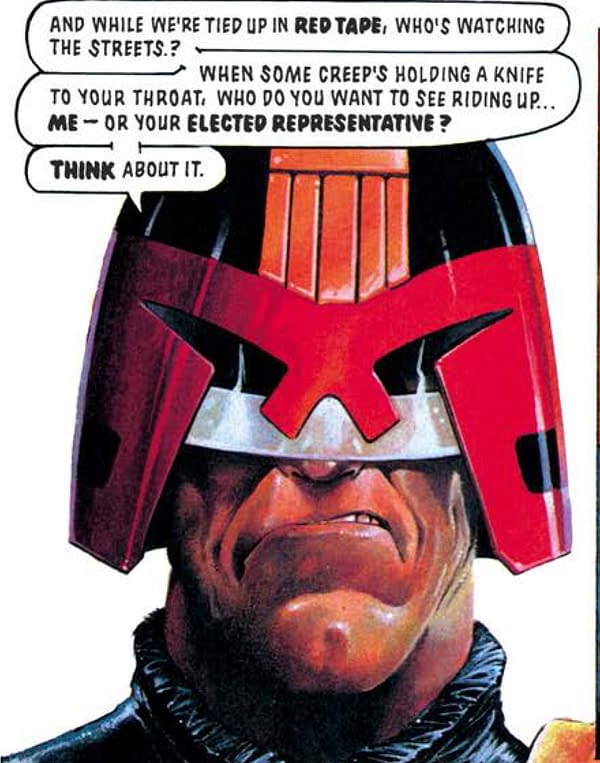 Judge Dredd Joins&#8230; The Comic Book Legal Defense Fund?