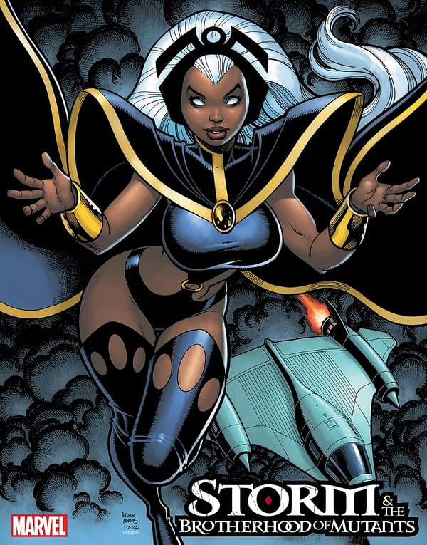Cover image for STORM & THE BROTHERHOOD OF MUTANTS 1 ADAMS VARIANT [SIN]